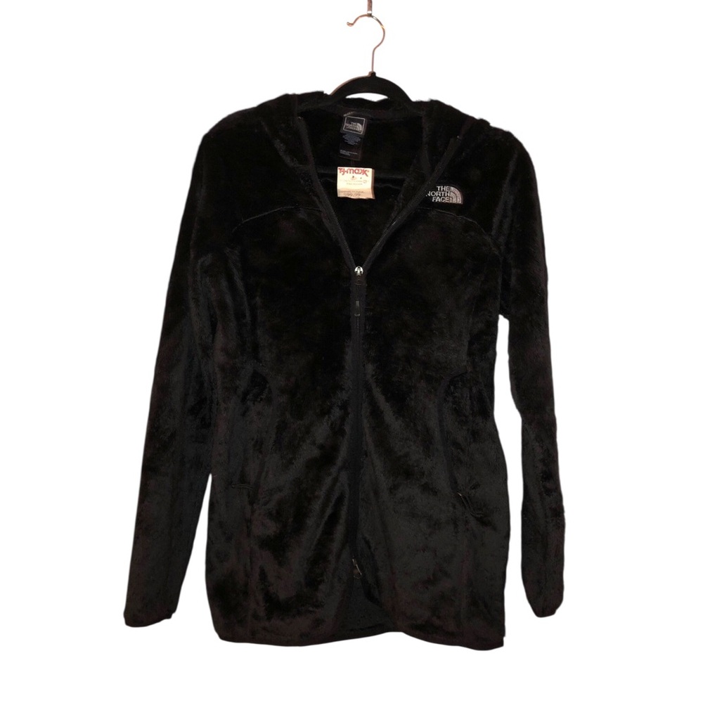 The North Face Black Hooded Teddy Fleece Zip Jacket - Picture 2 of 7